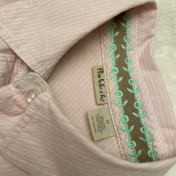 Rubbish Pale Pink Stripped Shirt - Picture 3 of 7